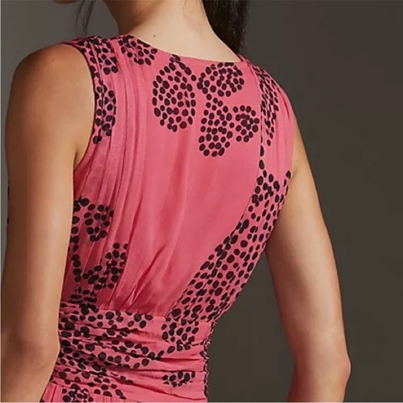 Anthropologie Verb by Pallavi Singhee V-Neck Ombre Maxi Dress Medium New w Tags - Picture 9 of 14